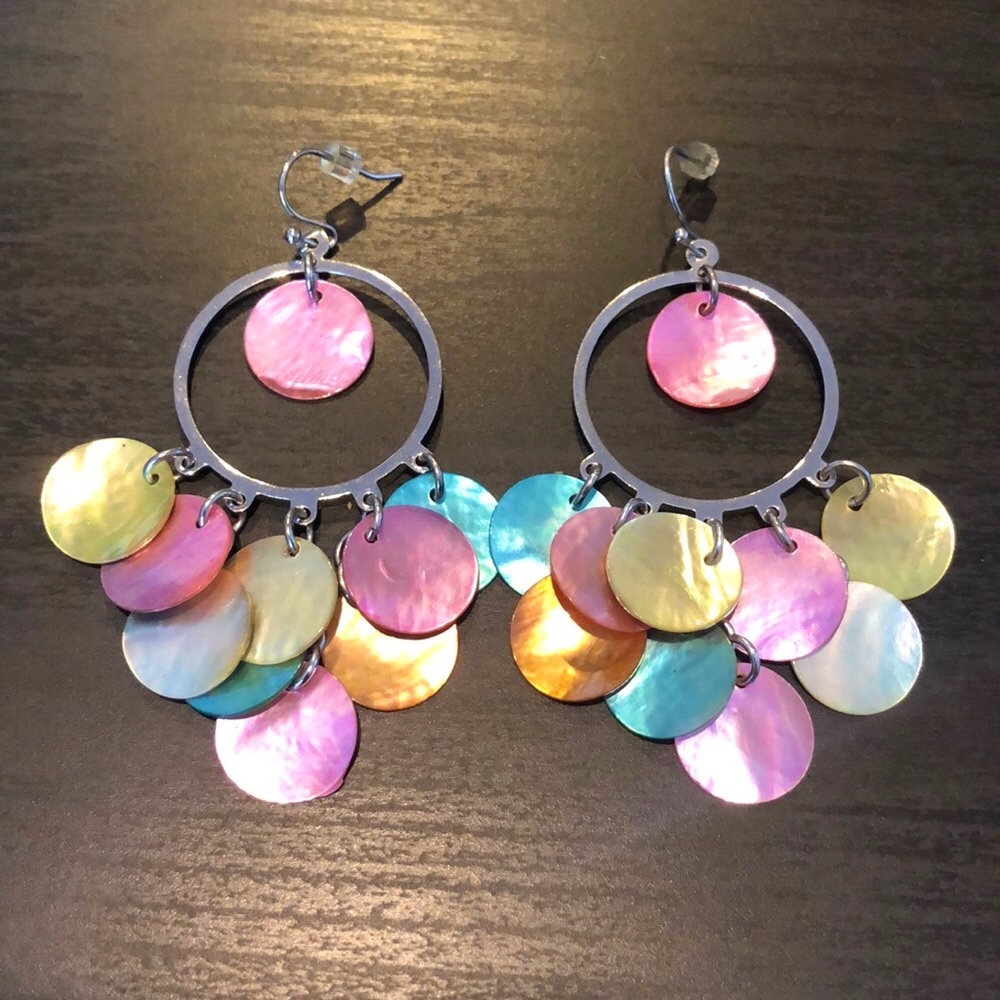 Multicolor Dangle / Hanging Earrings
